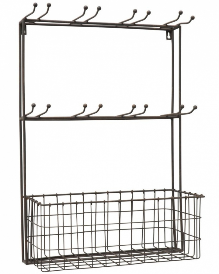 Vegghylle metall - Antikk svart i gruppen hos Reforma (7296-25)
