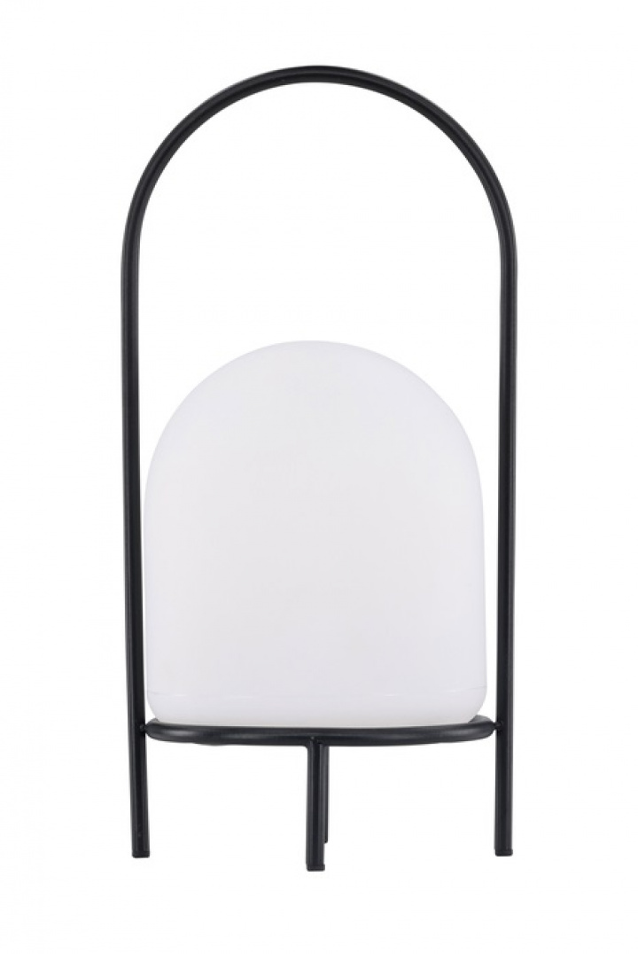 Bordlampe 'Nanterre' 56cm - Svart