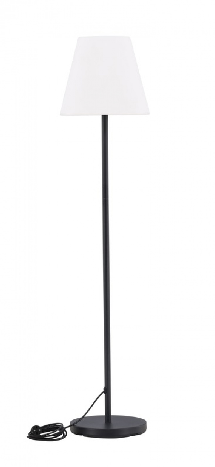 Gulvlampe 'Rouen' - Svart