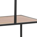 Bokhylle \'Hydra\' 3 hyller - Svart