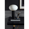 Bordlampe \'Opal\' - Hvit/Svart