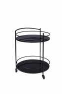 Serveringsvogn \'Solos\' - Svart