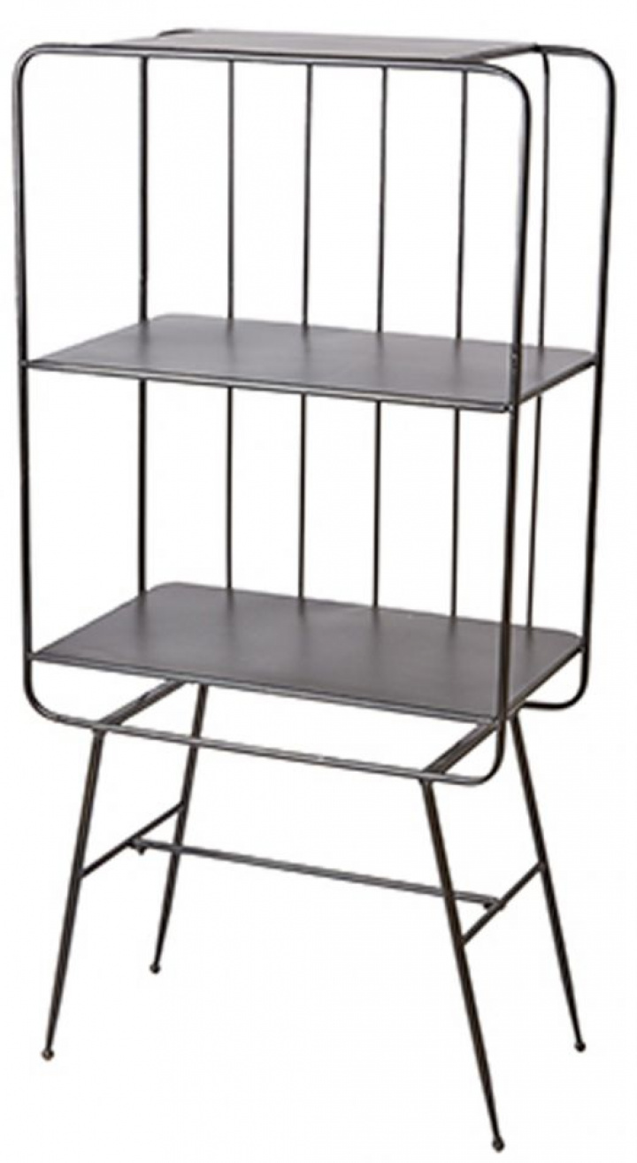 Bokhylle 'Industrial 2' - Grå