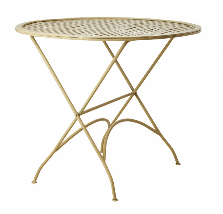 Bord 'Visby' Rundt 61cm - Gul