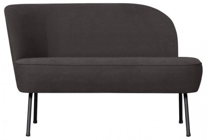 Lenestol \'Vogue\' - Grått vevd stoff - Venstre i gruppen Møbler / Sittemøbler / Lenestoler hos Reforma (801177-DG)