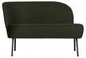 Lenestol \'Vogue\' - Mørkegrønn sammet - Venstre