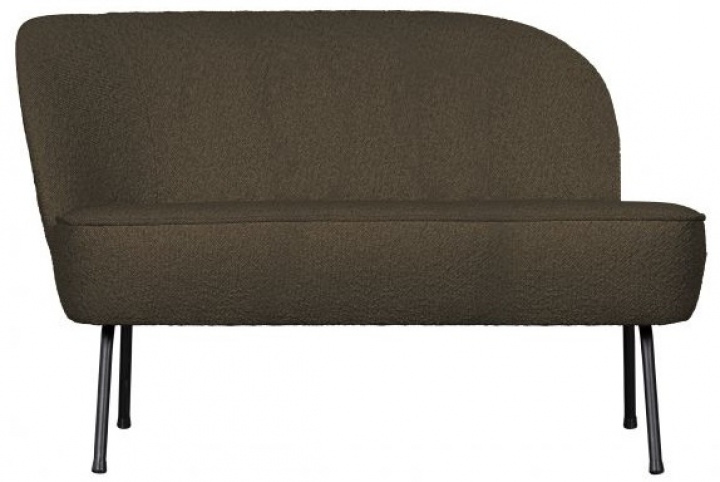 Lenestol \'Vogue\' - Grønn bouclé - Venstre i gruppen Møbler / Sittemøbler / Lenestoler hos Reforma (801177-WG)