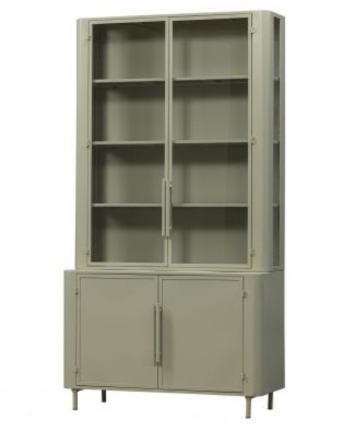 Hvitrineskap \'Unlock\' - Grønn i gruppen Møbler / Hyller og oppbevaring / Skap & sjenker hos Reforma (801286-G)