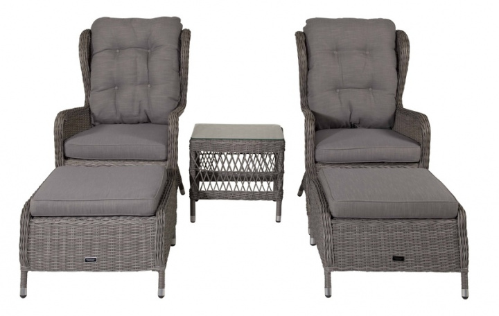 Loungeset 'Elba' - Grå