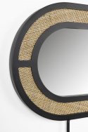 Speil \'Aida\' - Naturlig/Svart
