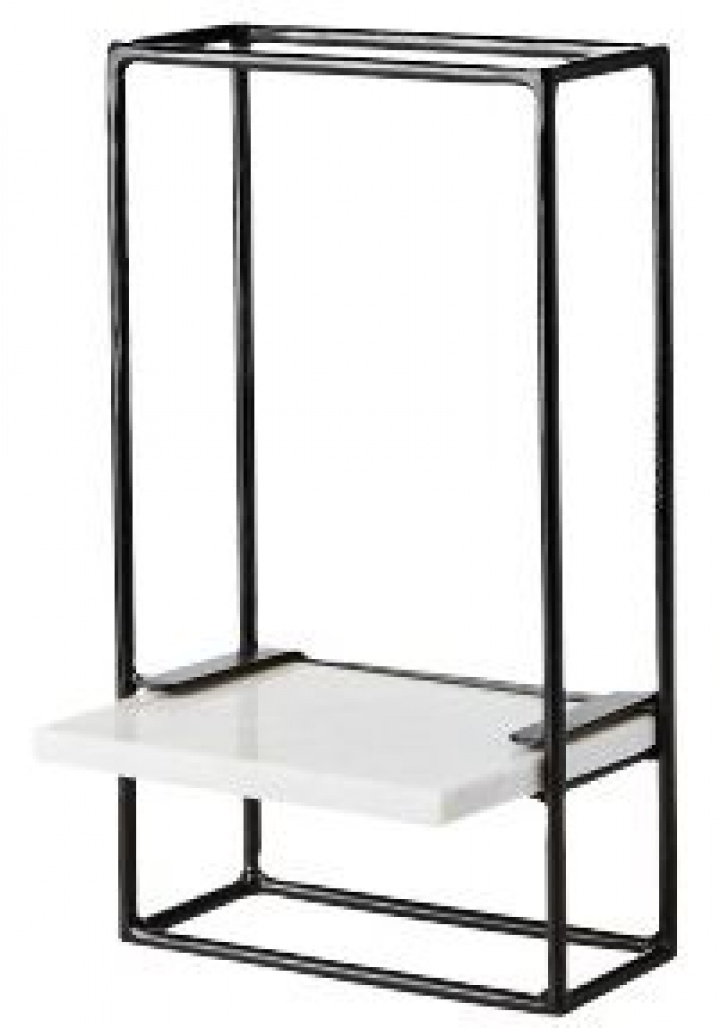 Vegghylle - \'Milan\' - Hvit - 20x35 i gruppen Møbler / Hyller og oppbevaring / Vegghylle hos Reforma (811-730-10)