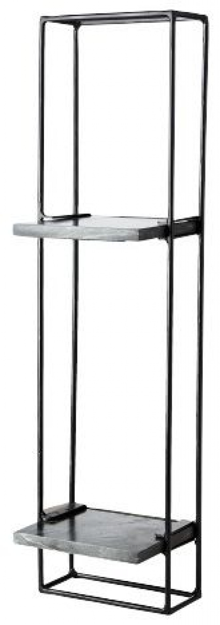 Vegghylle - \'Milan\' - Sort - 20x75 i gruppen Møbler / Hyller og oppbevaring / Vegghylle hos Reforma (811-731-60)