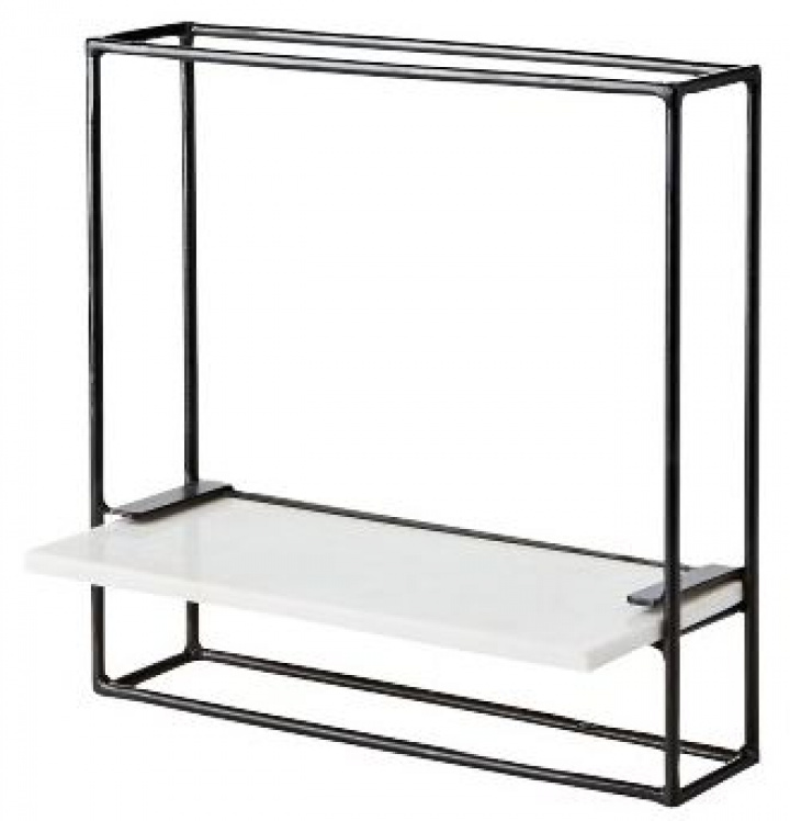 Vegghylle \'Milan\' - Hvit i gruppen Møbler / Hyller og oppbevaring / Vegghylle hos Reforma (811-732-10)