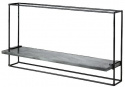 Vegghylle - \'Milan\' - Sort - 65x35