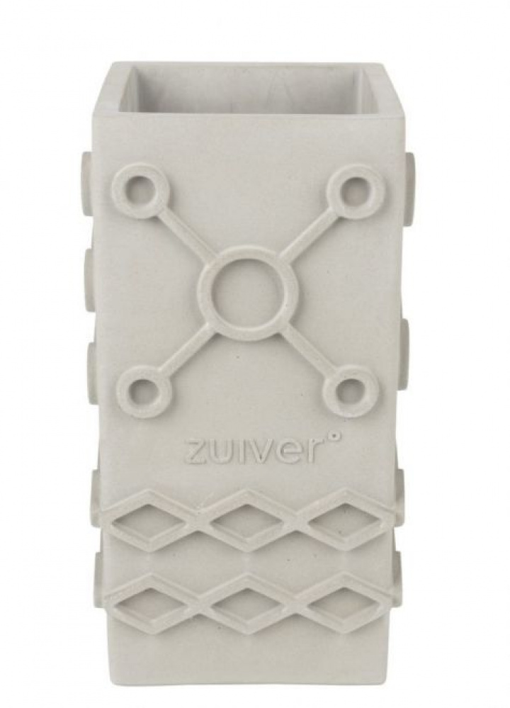 Vase \'Graphic Square\' - Grå i gruppen Interiør / Dekorasjon / Potter hos Reforma (8200063)