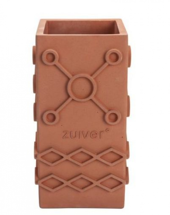 Vase \'Graphic Square\' - Terra i gruppen Interiør / Dekorasjon / Potter hos Reforma (8200065)