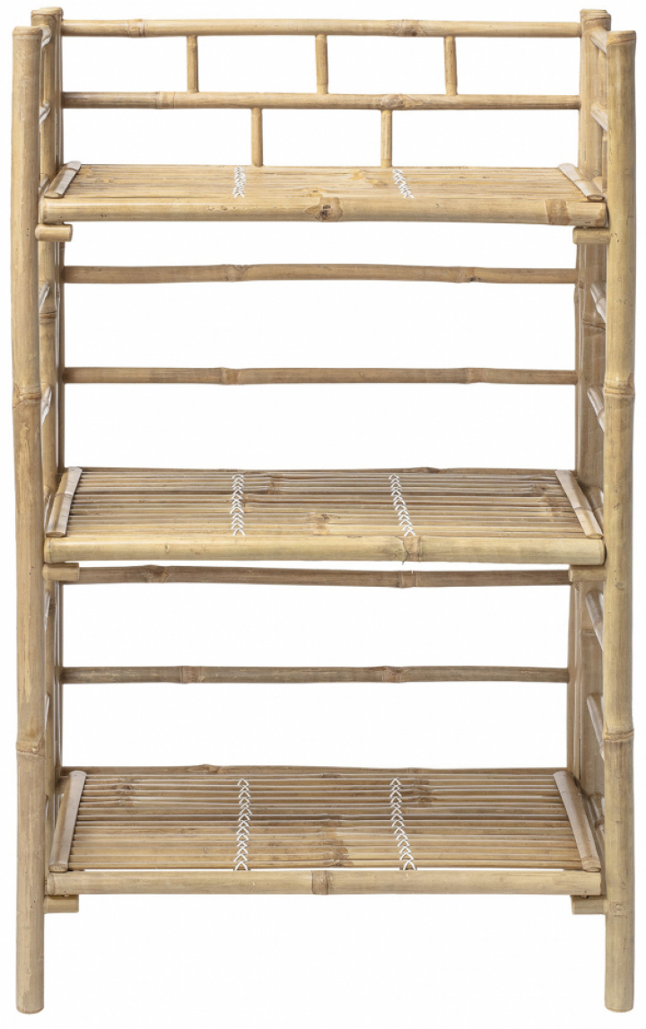 Bokhylle 'Bambus' - Naturlig