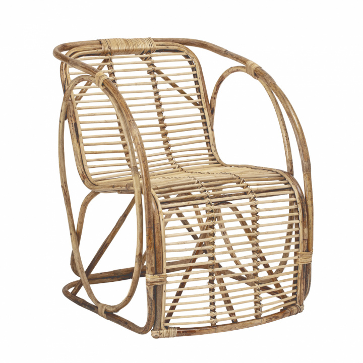 Lounge stol Tubo - Nature / Sugarcane - Bloomingville