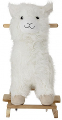Gyngehest \'Rocking Lama\' - Hvit