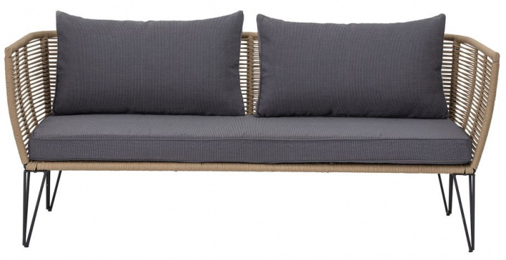 Sofa 'Mundo' - Naturlig/Grå