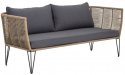 Sofa \'Mundo\' - Naturlig/Grå