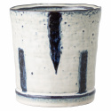 Gryte \'Steingods\' Ø 13 cm - Blå/Hvit