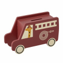 Sparboks \'Brannbil\' - Rød