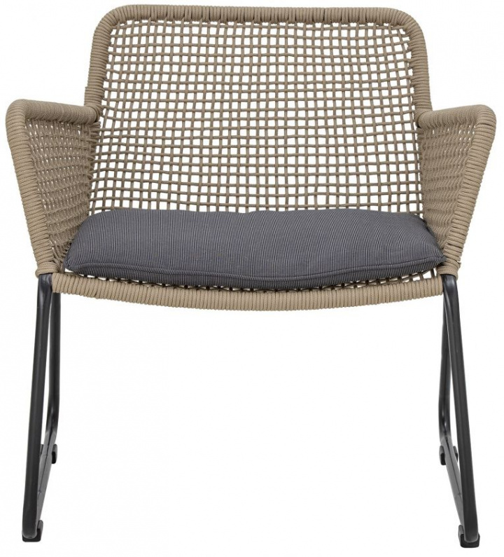 Lenestol 'Mundo' - Naturlig/Grå