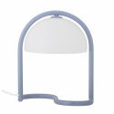 Bordlampe \'Favour\' 24,5cm Rund - Blå