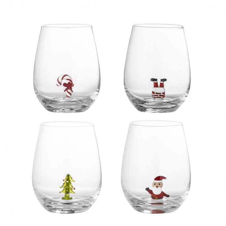 Drikkeglass \'Misa\' 4-pakning - Multi i gruppen Jul hos Reforma (82072377)