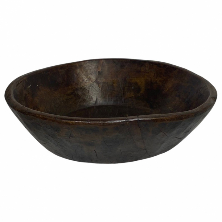 Skål \'Wooden\' - Brun i gruppen Interiør / Innstilling og servering / Tallerkener og Tallerkener hos Reforma (841061)