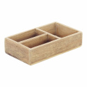 Vintage Wooden Box \'3 Trays\' - Wood