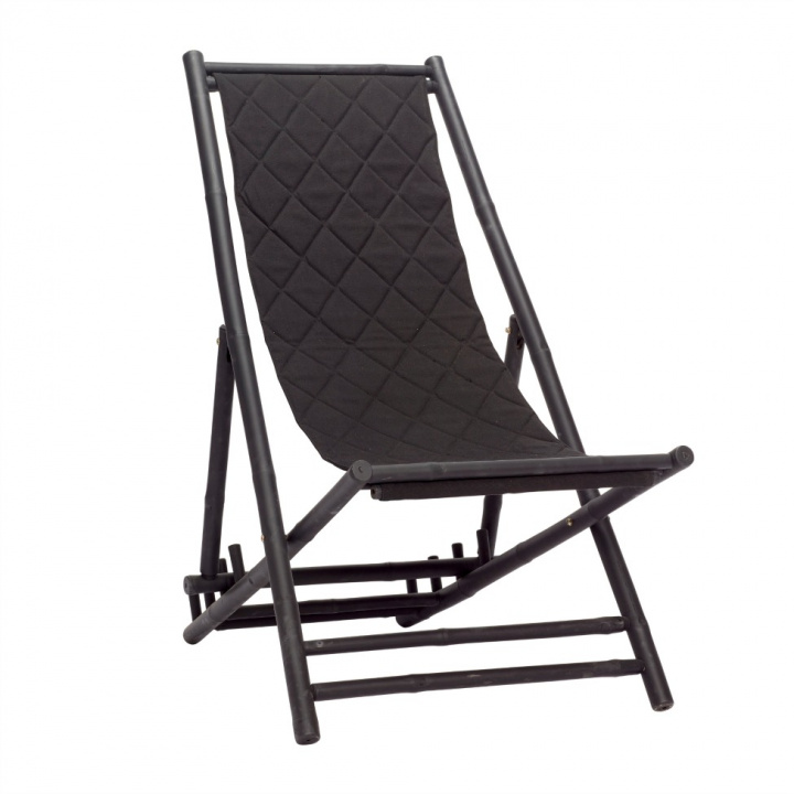 Lounge stol - svart / bambus i gruppen hos Reforma (870206)