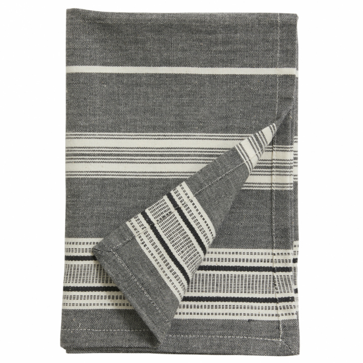 Kjøkkenhåndkle 'ORION' - Hvit / svart