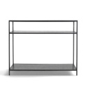Avlastningsbord \'Hydra\' 120cm - Svart/Grå