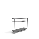 Avlastningsbord \'Hydra\' 120cm - Svart/Grå