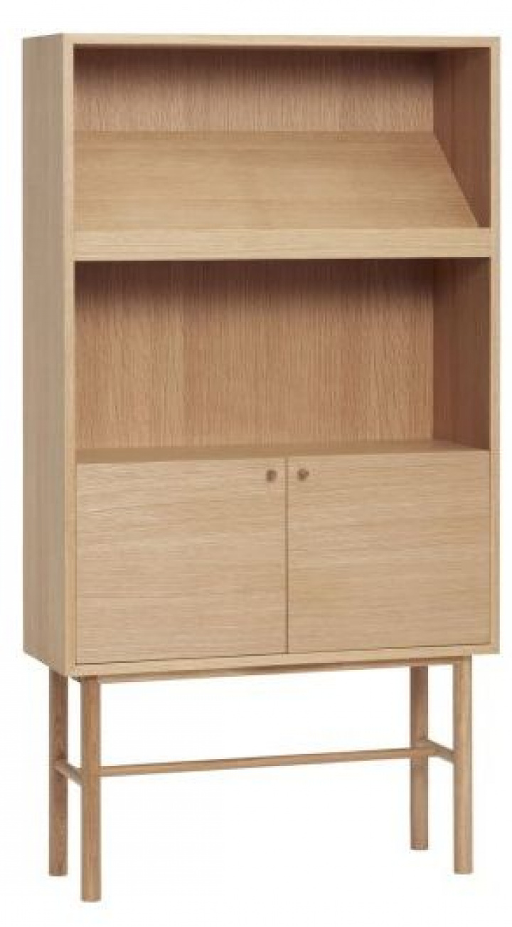 Vegghylle 'Archive' - Naturlig