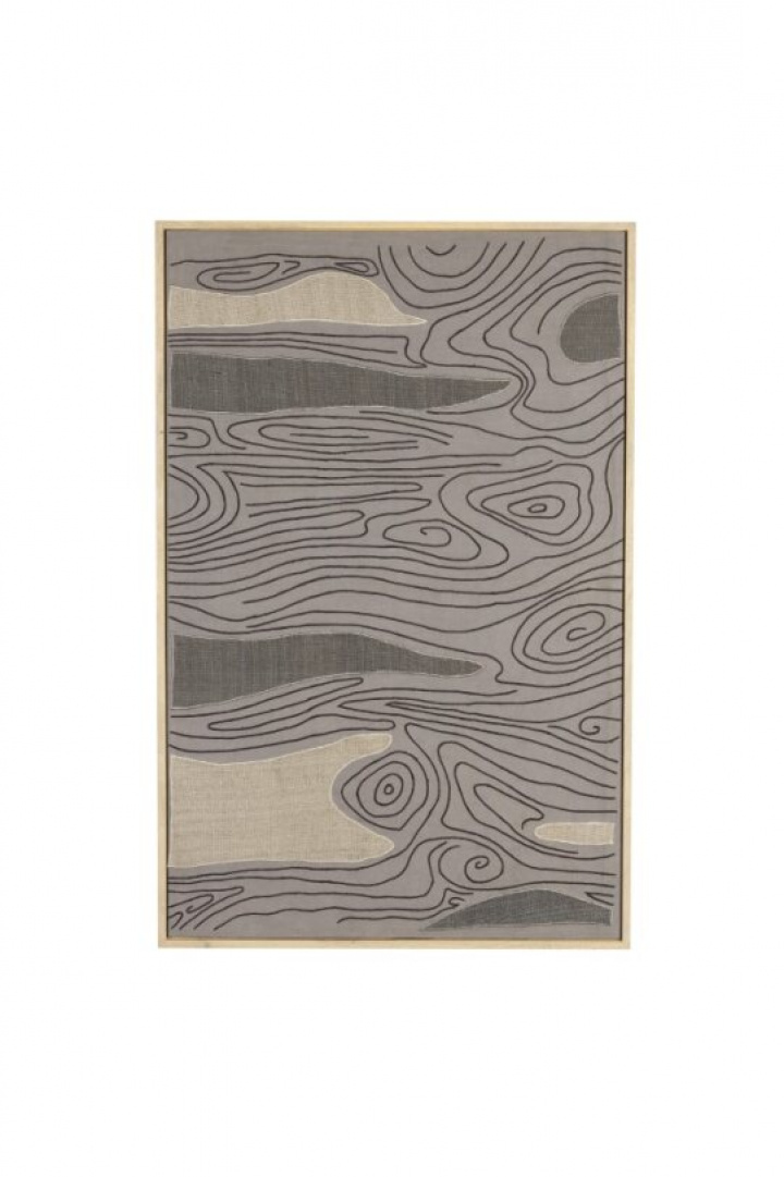 Maleri 'Lives' - Brun