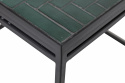 Salongbord \'Bay\' - Svart / Grønn