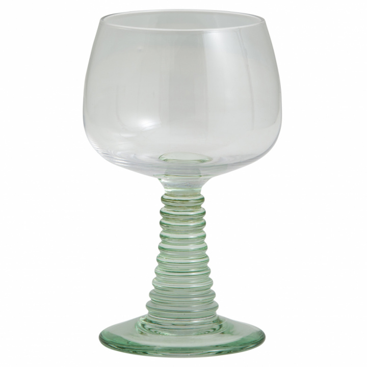 Vinglass 'GORM' - Lysegrønt