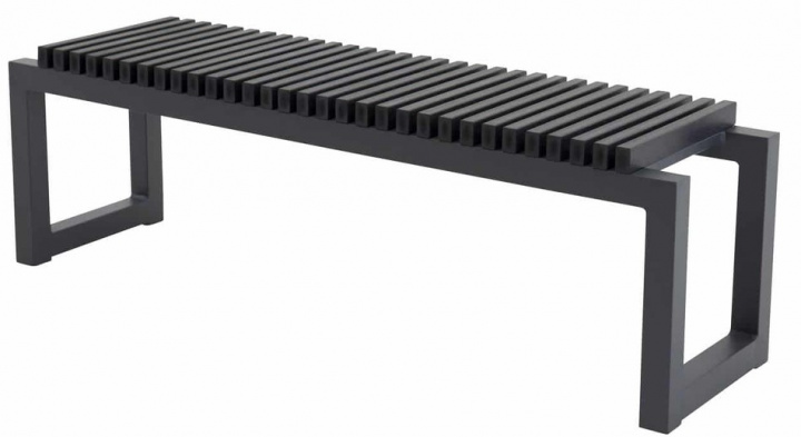 Hagebenk \'Alma\' - Svart i gruppen Møbler / Utendørsmøbler / Utendørs sofaer hos Reforma (9318-408)