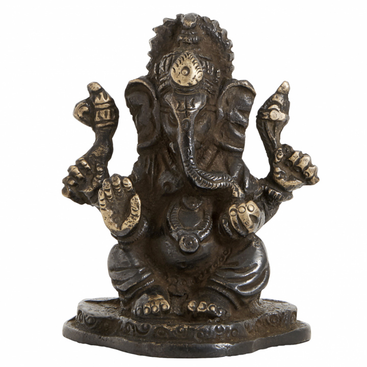 Skulptur 'Ganesh' - Svart