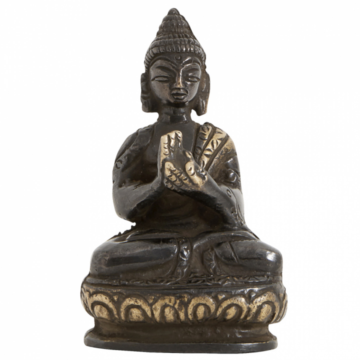 Skulptur 'Buddha' Liten - Svart