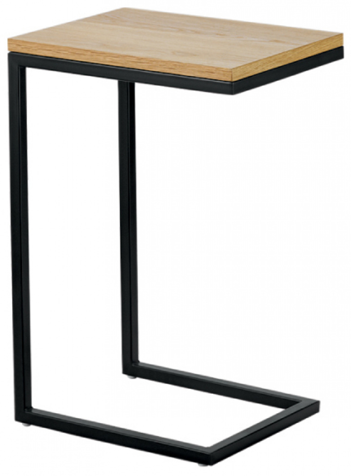 Nattbord 'Sapporo' - Naturlig/Metall