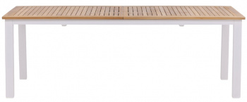 Spisebord \'Pinntorp\' 224 x 100 cm - Hvit