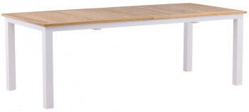 Spisebord \'Pinntorp\' 224 x 100 cm - Hvit