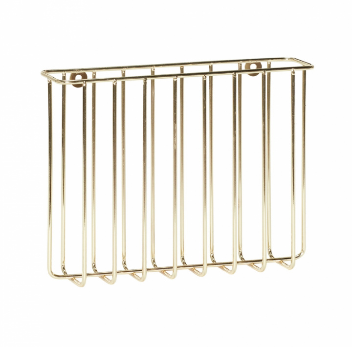 Aviserholder - Gull / metall