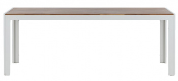 Spisebord \'Birka\' 205 x 90 cm - Hvit