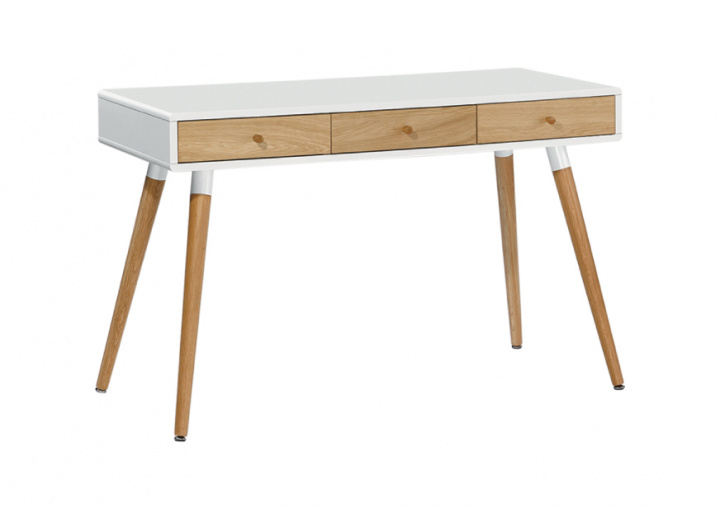 Skrivebord \'Nagasaki\' - Hvit 120x55 i gruppen SALG / Møbler / Bord hos Reforma (9615 oak)