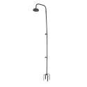 Utendörs dusj - Svart